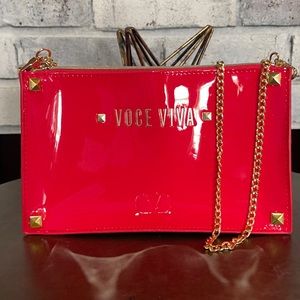 NEW Valentino Voce Viva Red Travel Cosmetic Bag